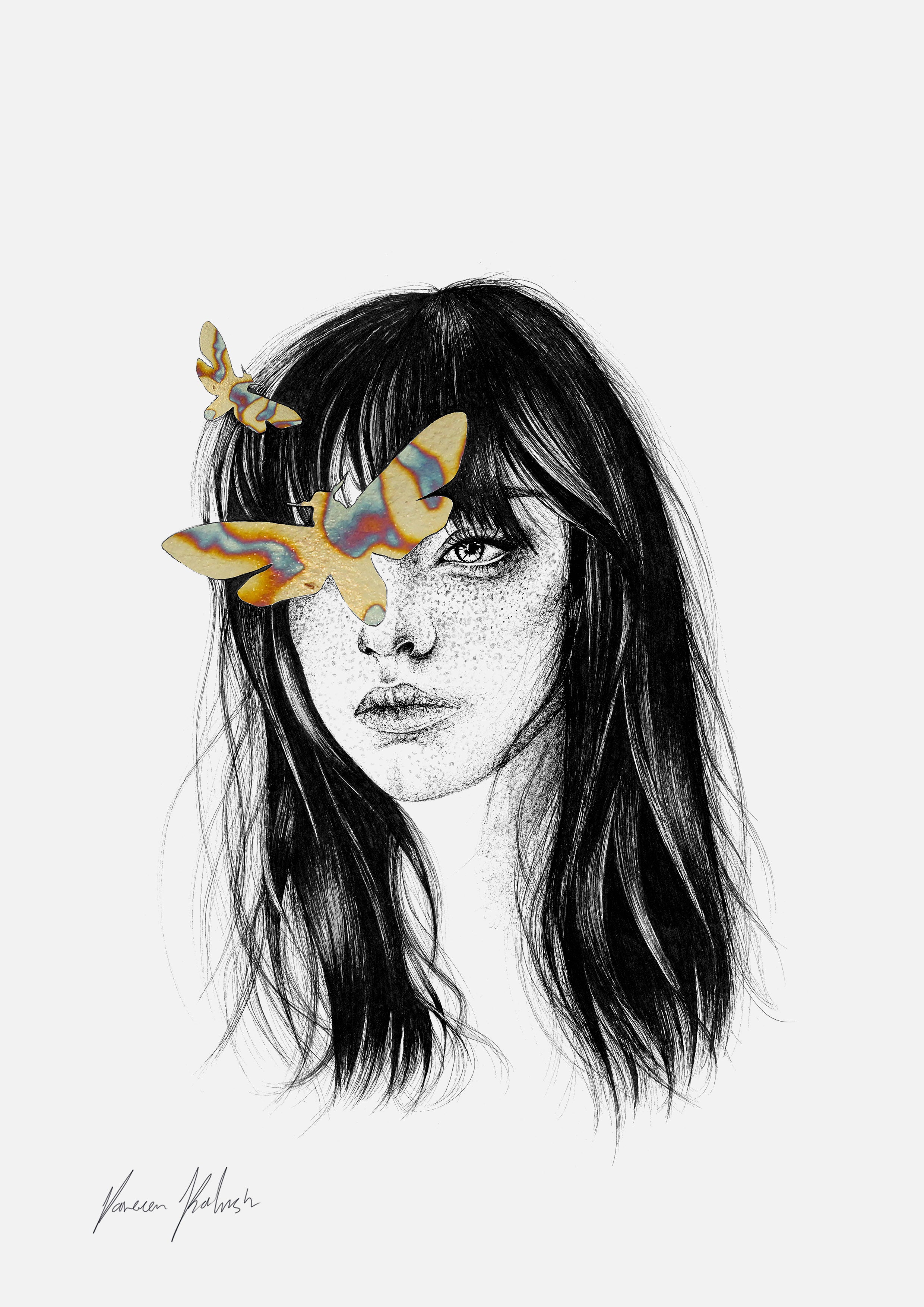 My soul is painted like the wings of butterflies | Moth